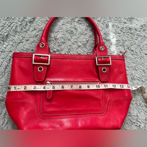 Vintage Nordstrom Leather Handbag Purse - Picture 11 of 12